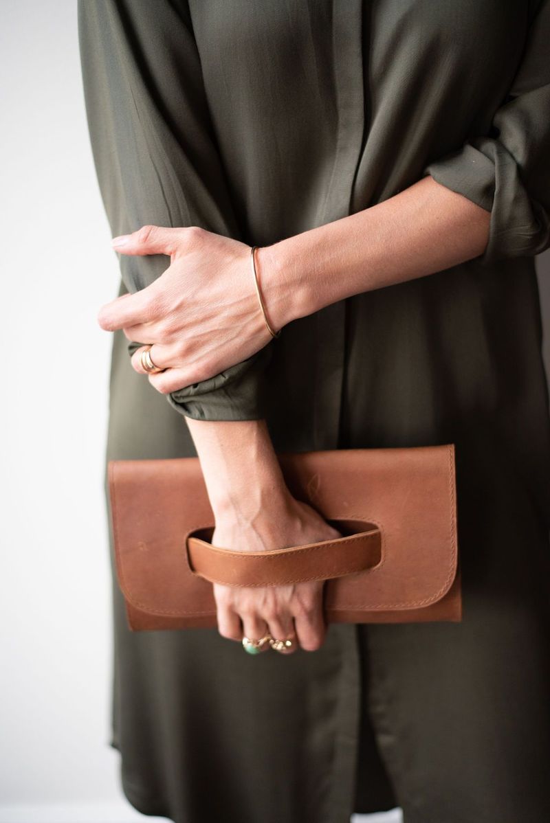 ABLE Mare Handle Clutch Garmentory