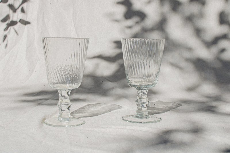 Vintage CORMIUM Goblet Set