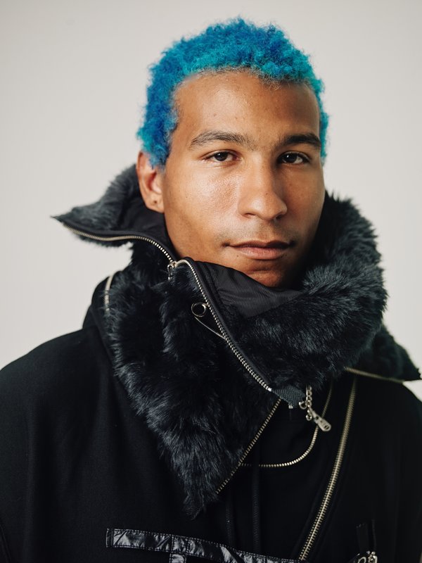 TAKAHIROMIYASHITA The Soloist. Faux Fur Dual Zip Neck Warmer
