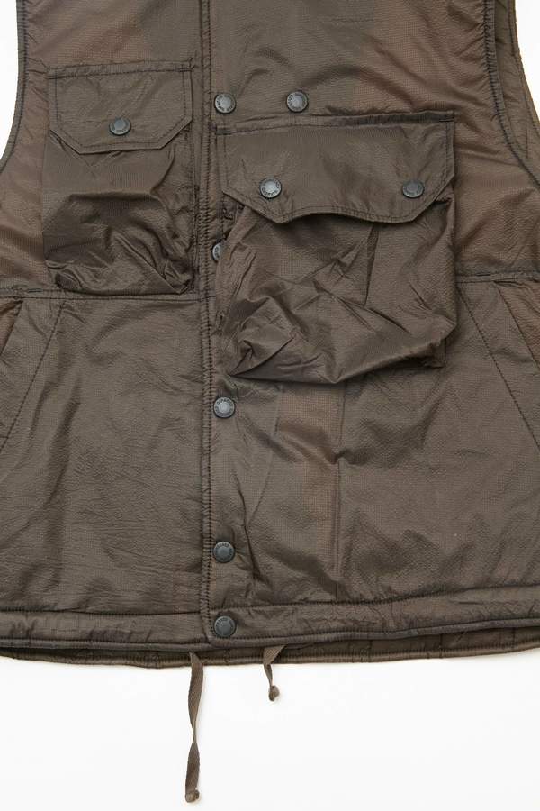 Engineered Garments Cover Vest - Brown | Garmentory