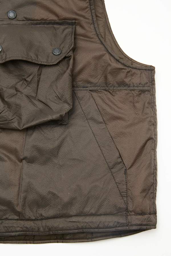 Engineered Garments Cover Vest - Brown | Garmentory