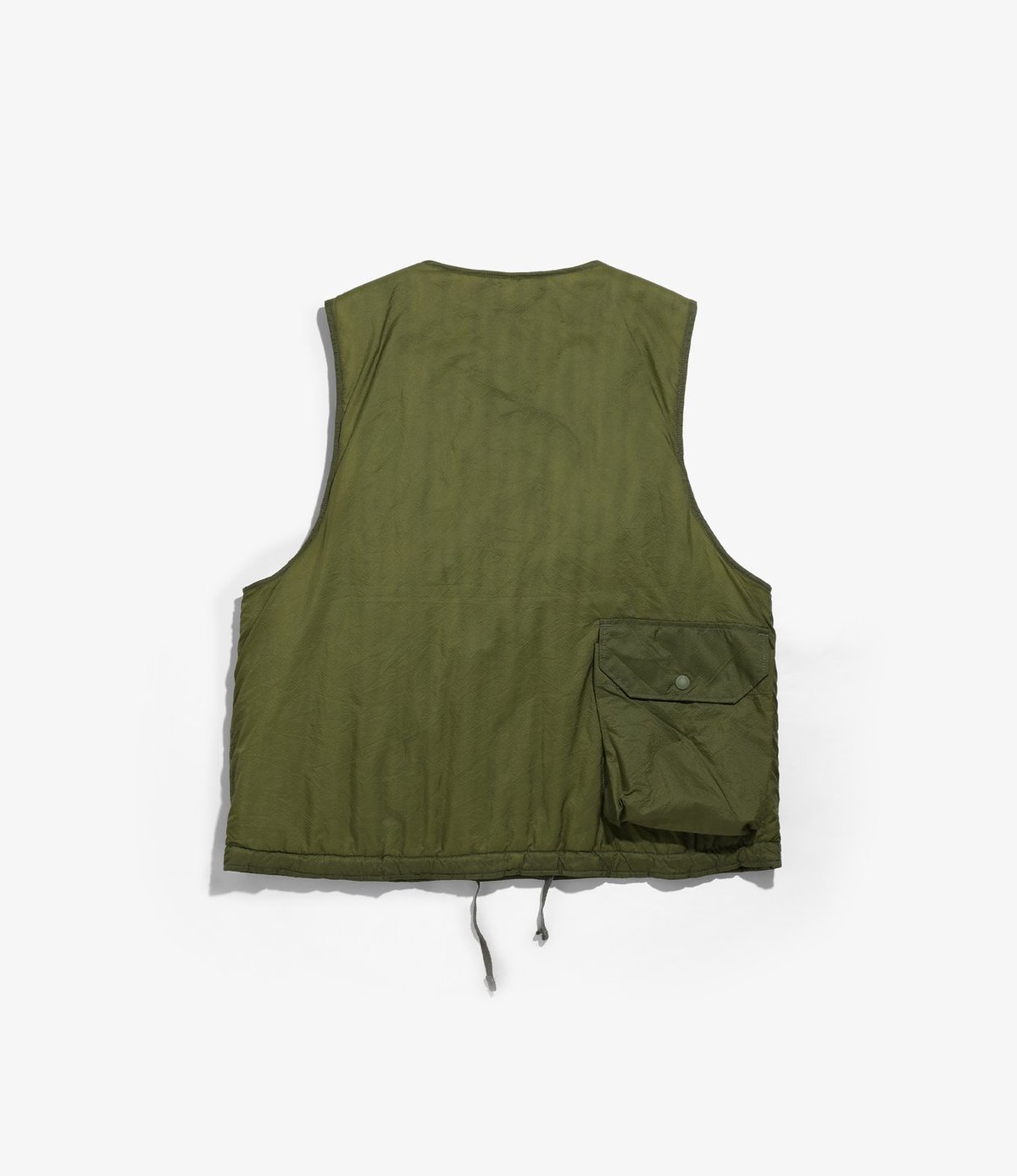 Engineered Garments Cover Vest - Olive Nylon | Garmentory