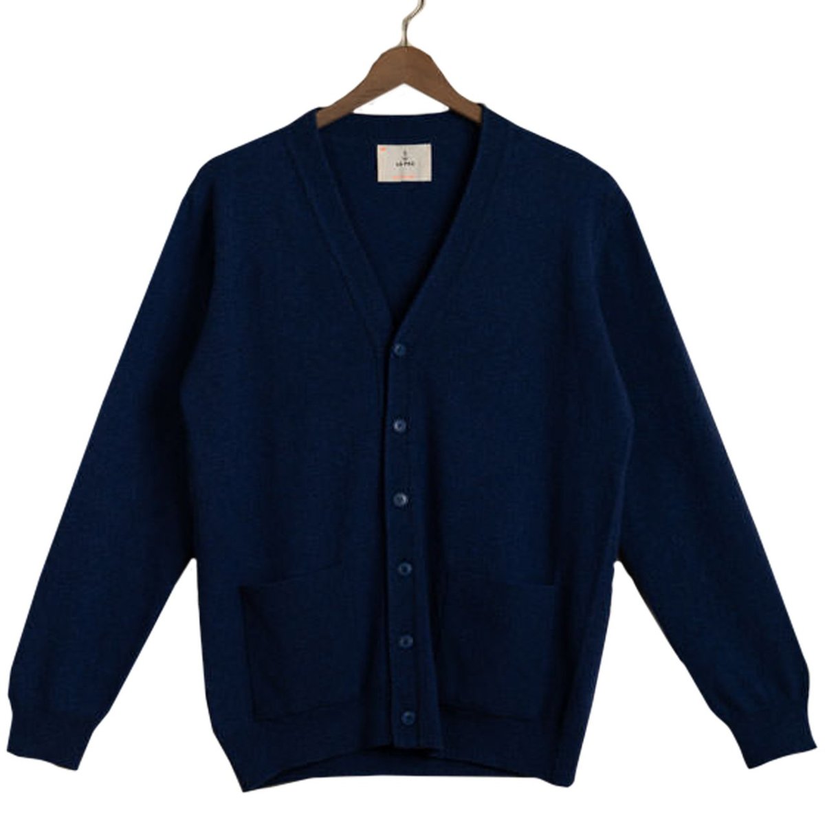 La Paz Almeida Wool Cardigan - Blue | Garmentory 