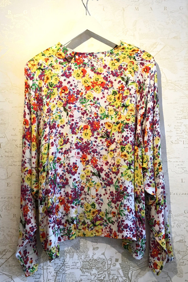 Roseanna Floral Print Long Sleeve Top