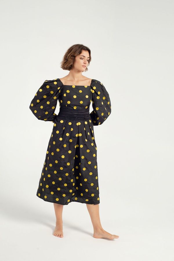 BATSHEVA Bretagne Dress - Aine Taffeta