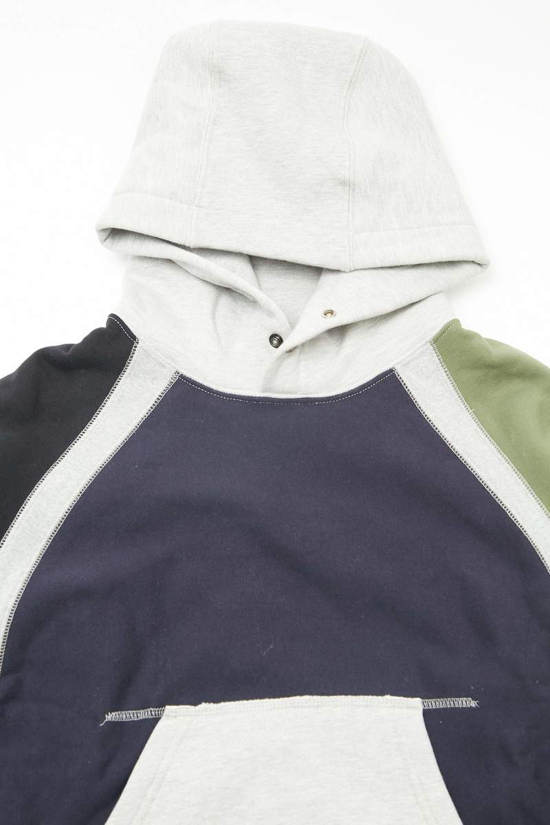 ＥＧ　WORKADAY Combo Raglan Hoodie Engineered Garments Cotton Heavy Fleece Workaday Combo