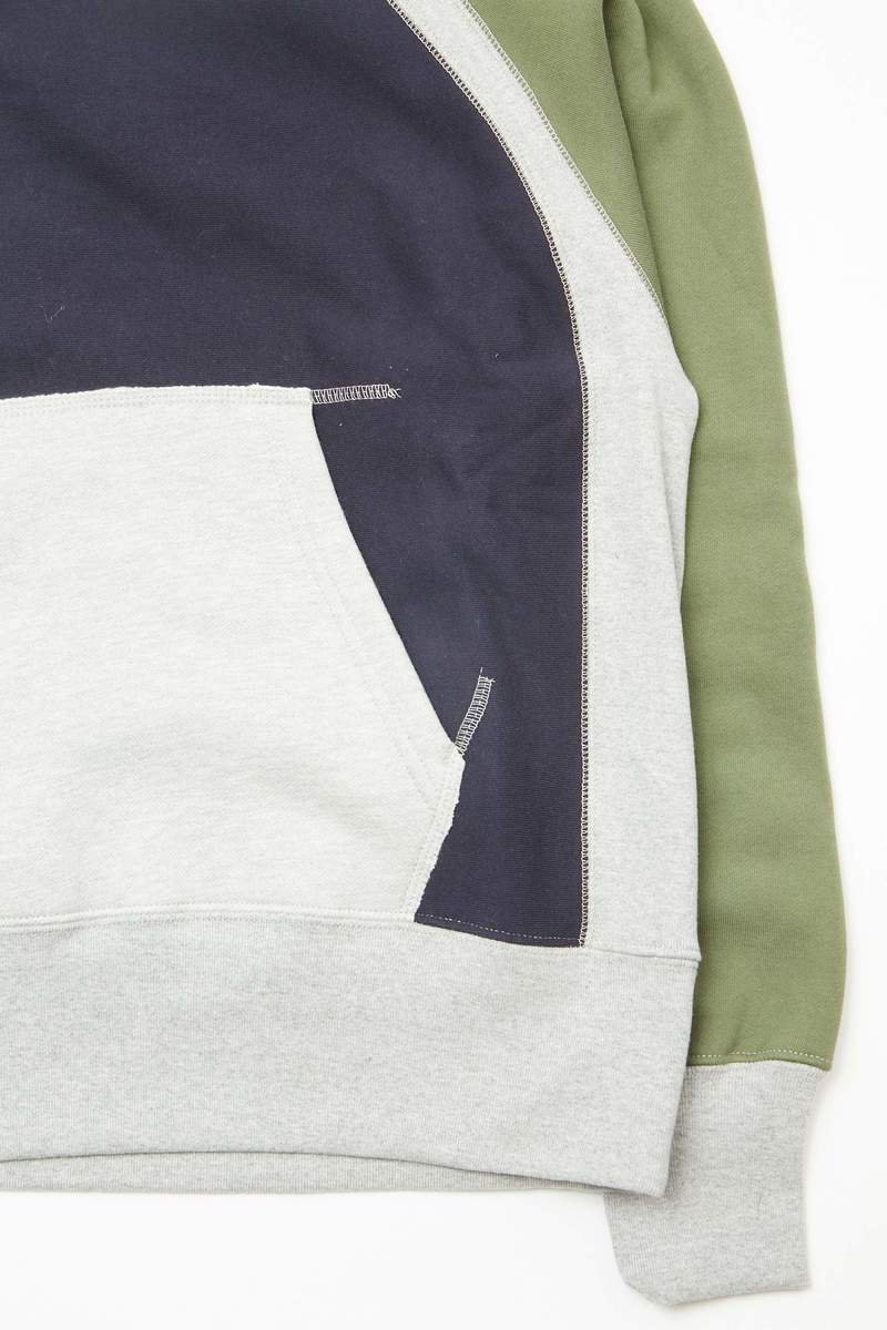 ＥＧ　WORKADAY Combo Raglan Hoodie Engineered Garments Cotton Heavy Fleece Workaday Combo