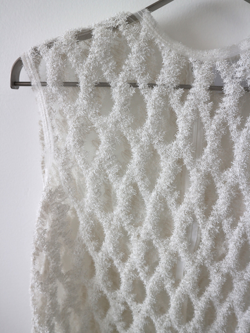 CF. Goldman Tinsel Top - Bright White