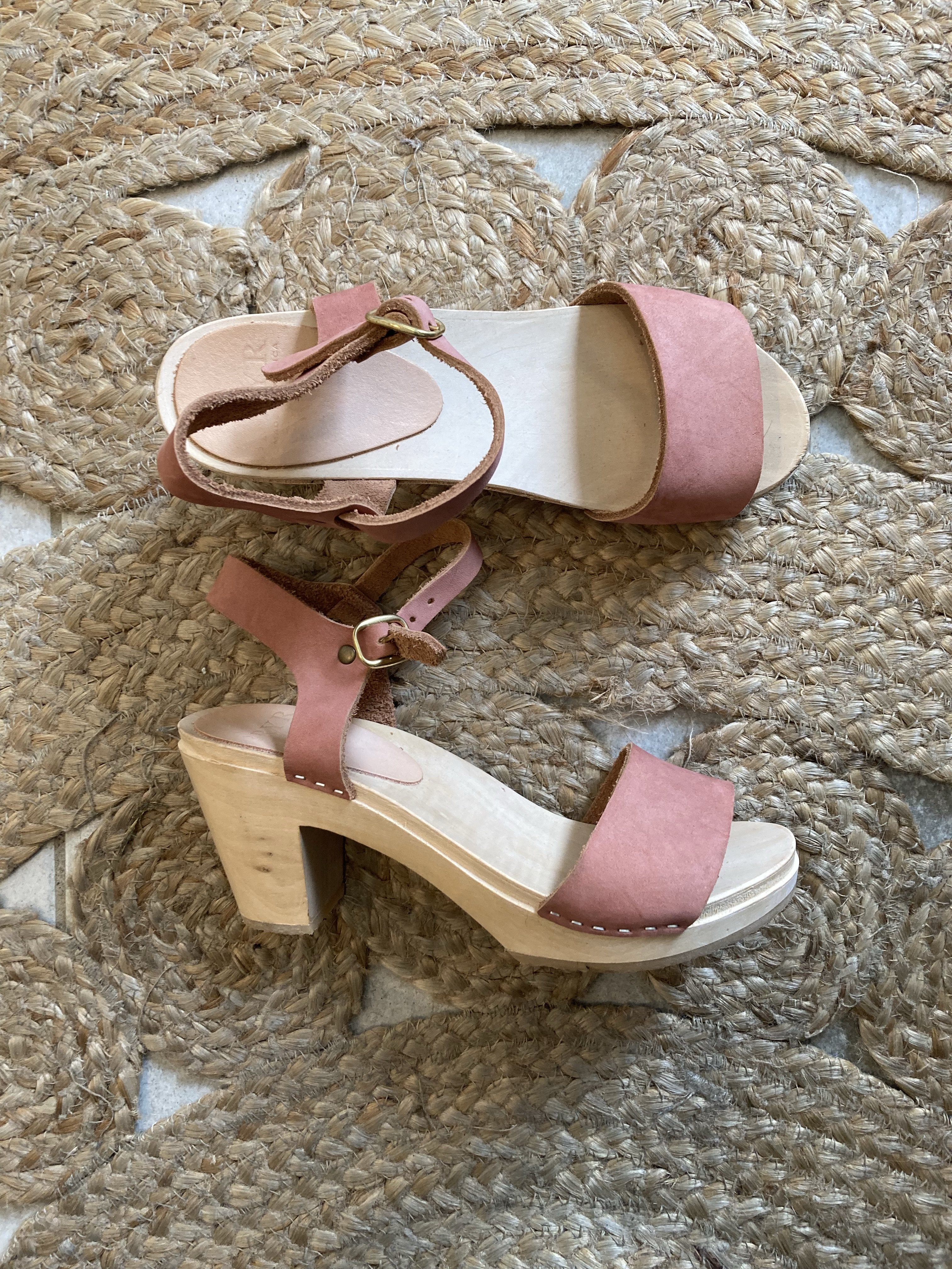 Bryr Clogs Wedding PRE-LOVED BRYR Rachel Sandal Clog Clay Garmentory