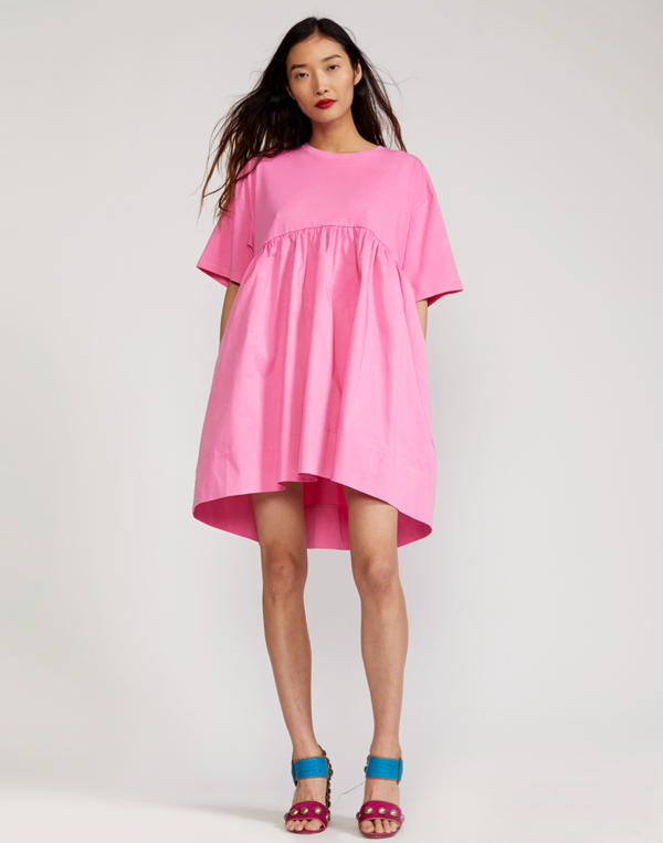 open lace back dress New Adventure T-Shirt Dress In Neon Orange  Impressions Online Boutique