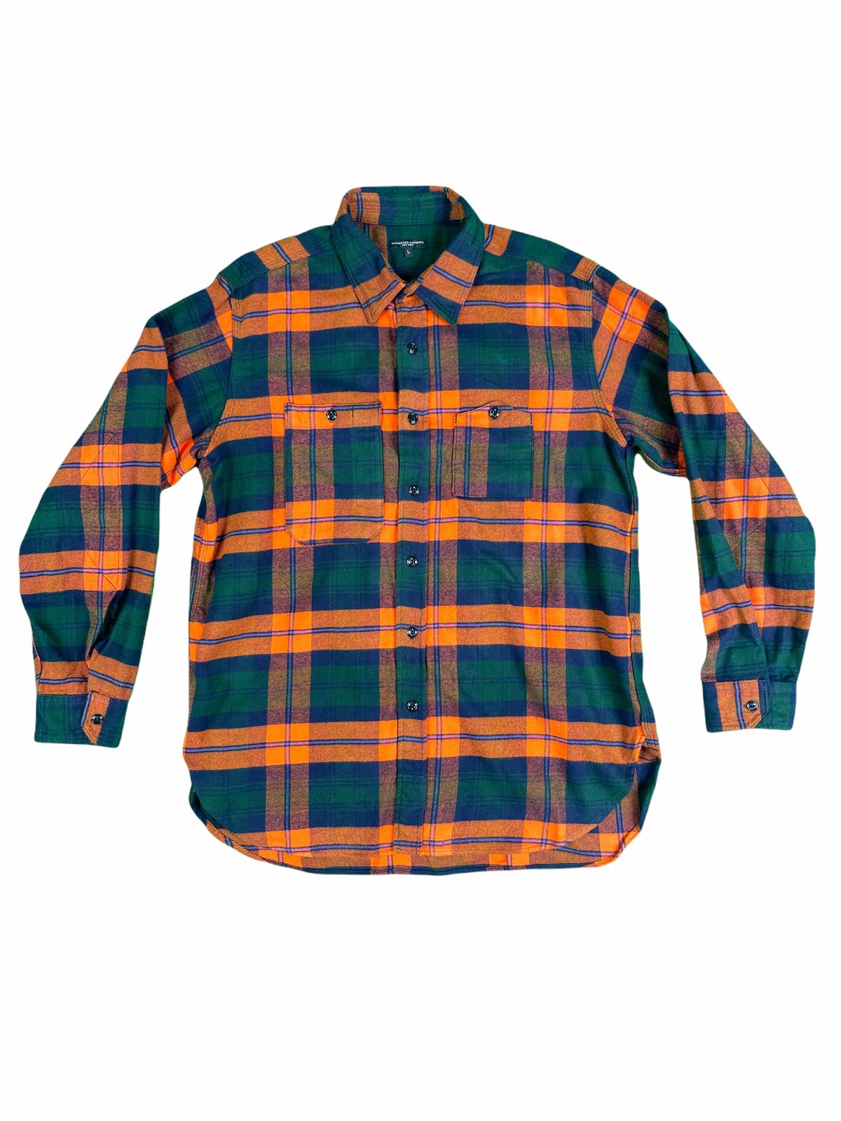 Engineered Garments Work Shirt - Orange | Garmentory