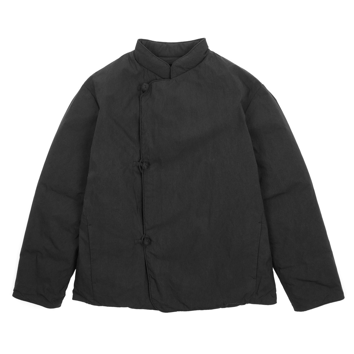 Snow Peak INDIGO C/N DOWN JACKET - BLACK | Garmentory