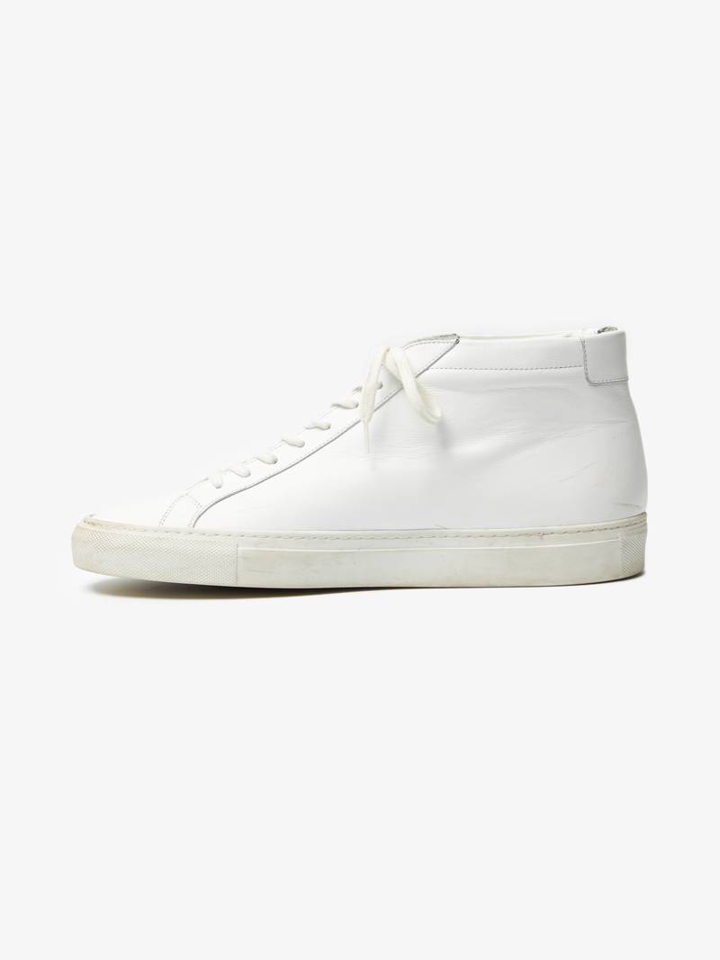 Common Projects Achilles High Top Sneakers white Garmentory
