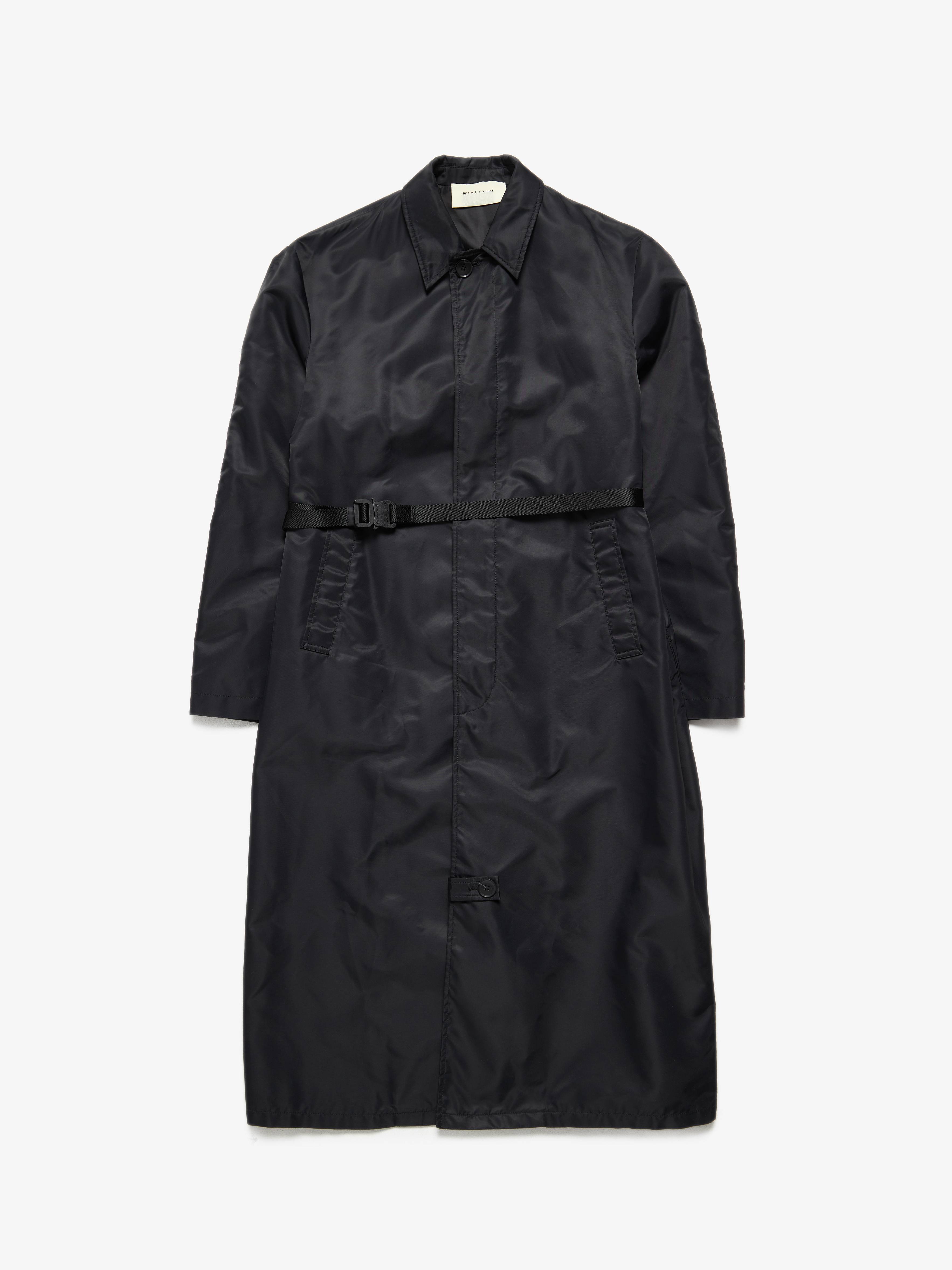 pre-loved 1017 ALYX 9SM Nylon Trench Coat - black | Garmentory
