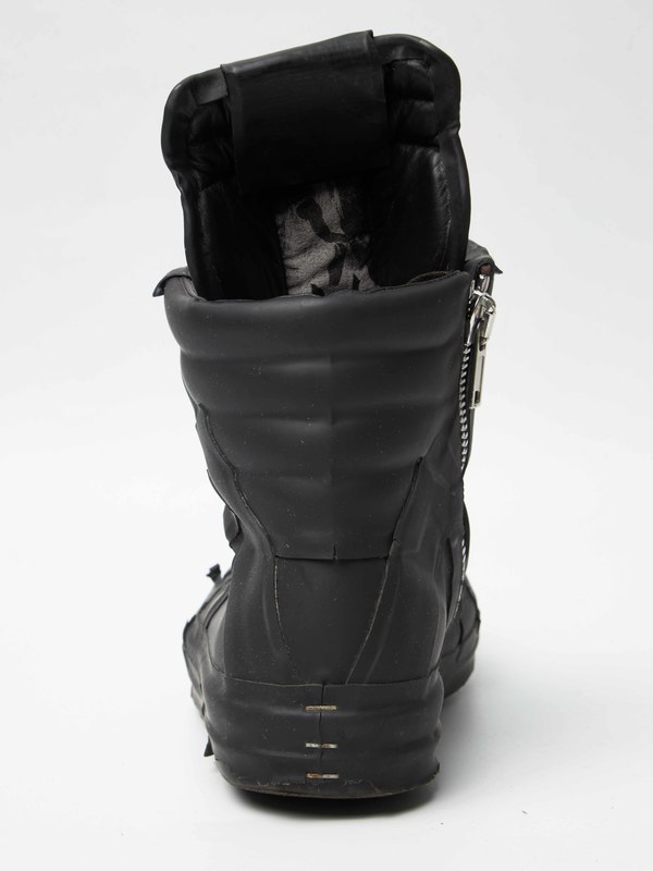 PRE-LOVED Rick Owens Drkshdw Geobasket High Boots - black