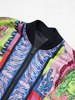 PRE-LOVED Versace All Over Printed Bomber - MULTI - Thumbnail 3