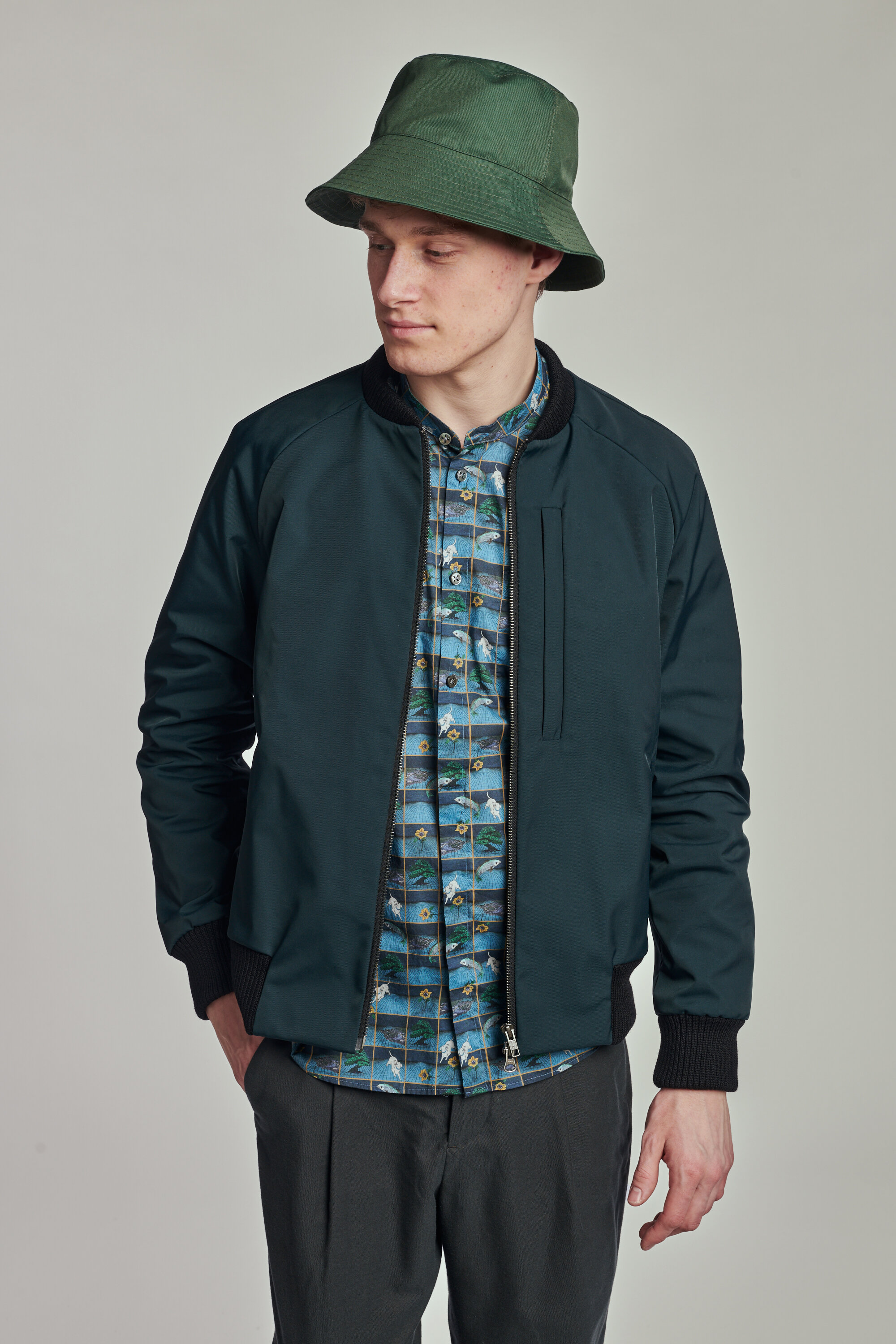 high end bomber jacket