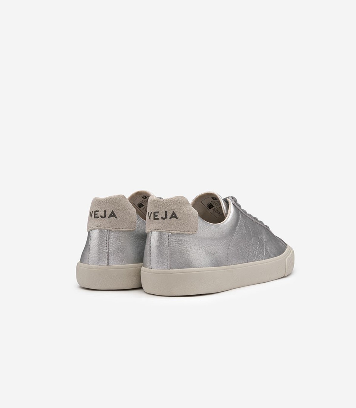 Clearance veja esplar leather silver Sale Black Friday