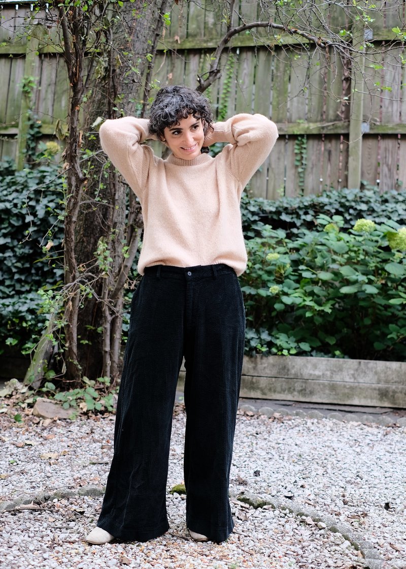 Nation Ltd Busy Oversized 80s Sweater Antique