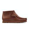 Clarks WALLABEE BOOT GTX - DARK TAN  - Thumbnail 1