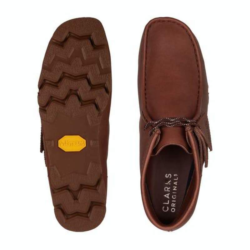 Clarks WALLABEE BOOT GTX - DARK TAN 