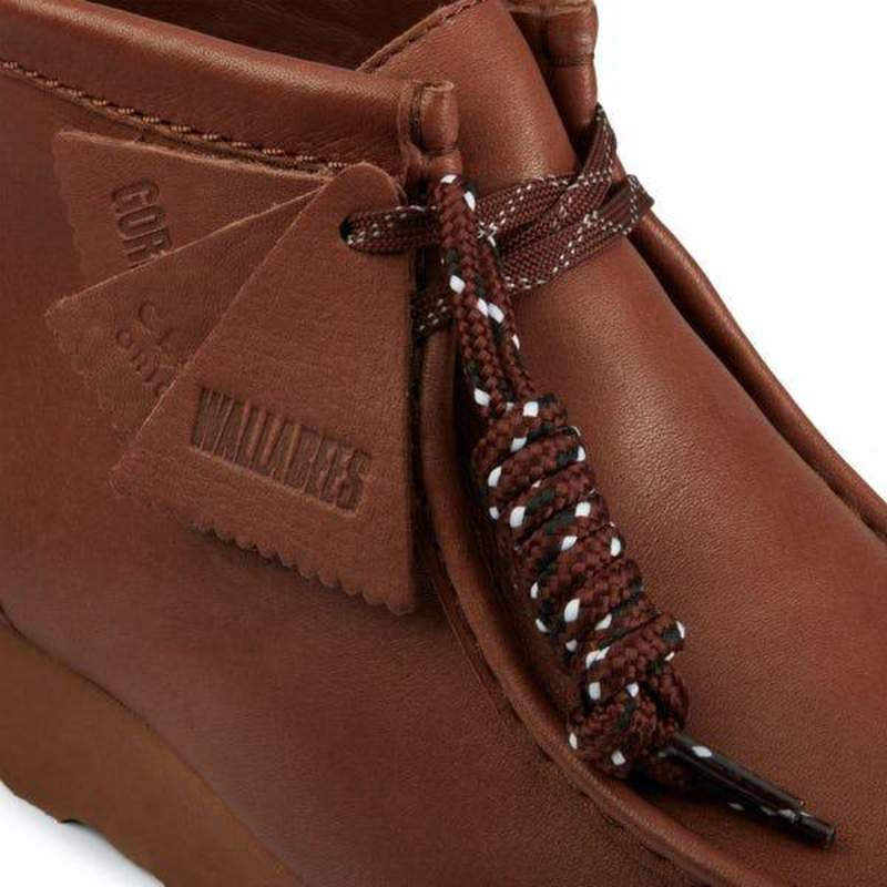 Clarks WALLABEE BOOT GTX - DARK TAN 
