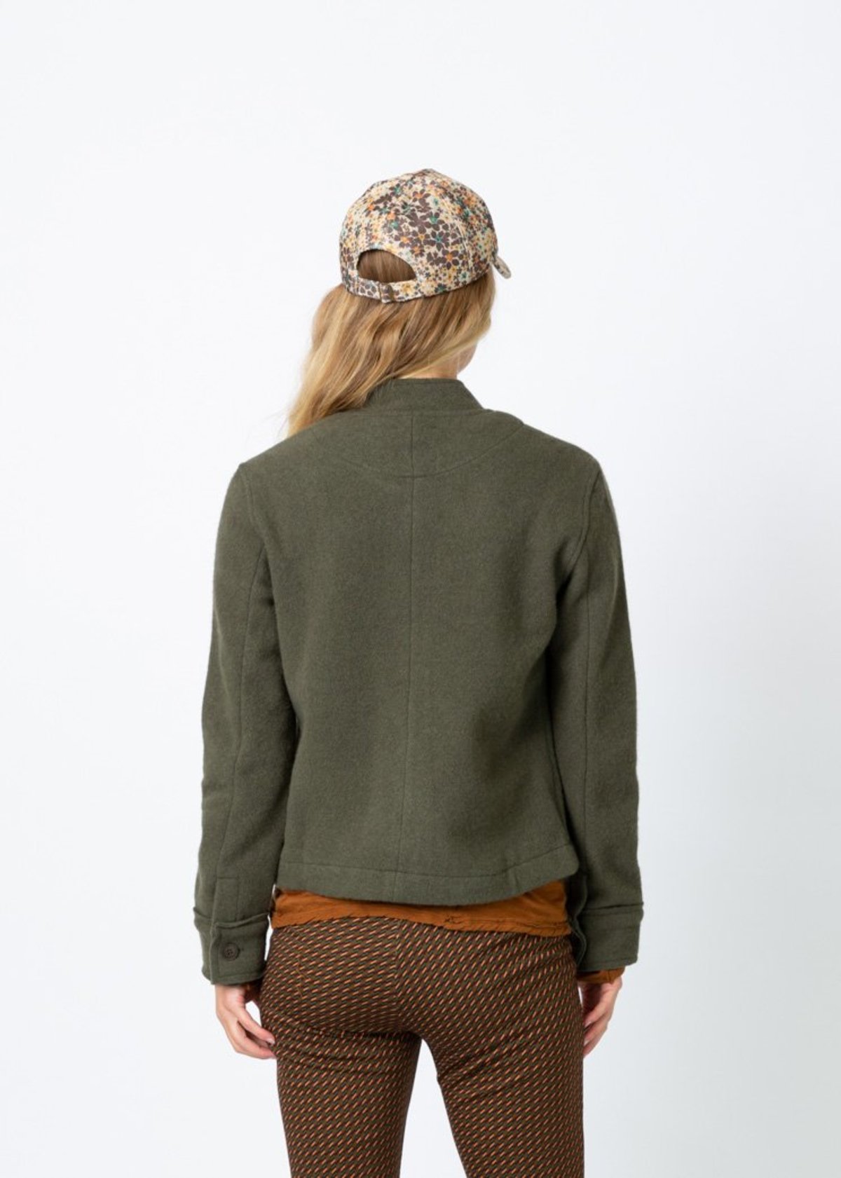 MJ. Watson Cashmere Wool Jacket - Olive - Image 5 of 5