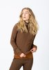 MJ. Watson High Neck Cashmere Sweater - Spice - Thumbnail 2
