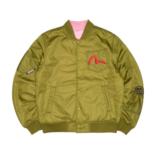 ジャケット・アウター EVISU YAMANE REVERSIBLE JACKET EVISU YAMANE REVERSIBLE JACKET Evisu Yamane Label Fleece