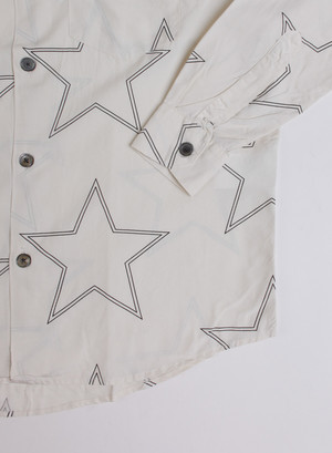 Our Legacy Initial Shirt White Silk Star Our Legacy Initial Shirt White Silk Star