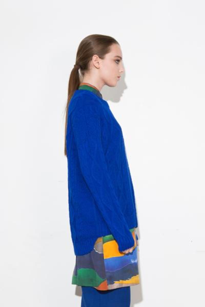 H. Fredriksson Cable Sweater