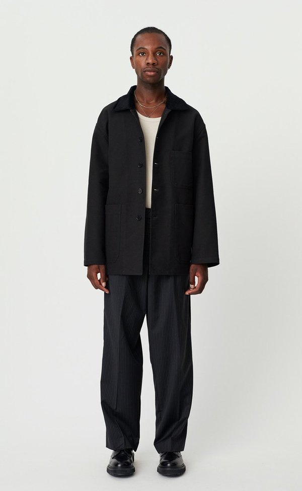 mfpen Deco work moleskin jacket - black | Garmentory