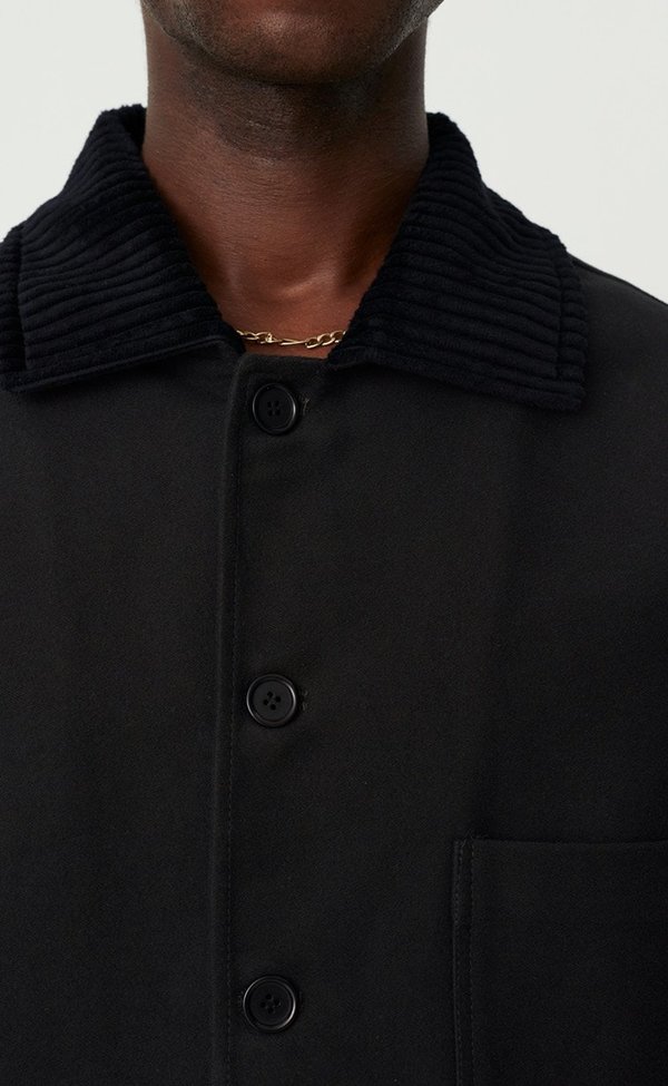 mfpen Deco work moleskin jacket - black | Garmentory