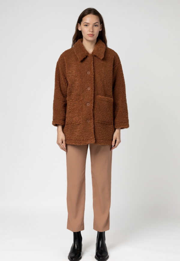 Mod Ref The Cody Teddy Jacket - Brown | Garmentory