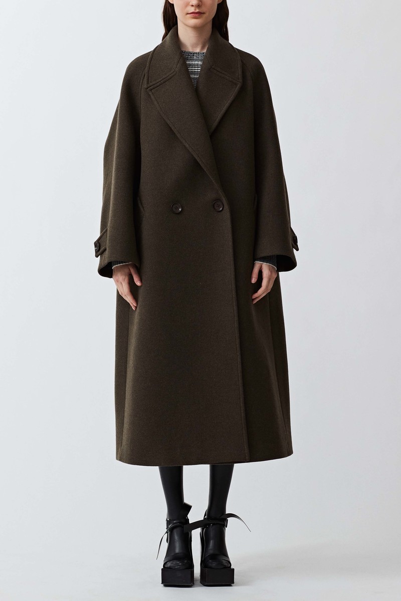 〓christian wijnants〓 GREEN WOOLチェックCOAT 〓christian wijnants〓 GREEN WOOLチェックCOAT 〓christian
