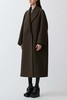 Christian Wijnants Cilian Wool Coat - Rusty Black - Thumbnail 2