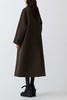 Christian Wijnants Cilian Wool Coat - Rusty Black - Thumbnail 3
