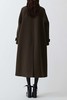 Christian Wijnants Cilian Wool Coat - Rusty Black - Thumbnail 4