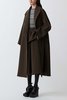 Christian Wijnants Cilian Wool Coat - Rusty Black - Thumbnail 7