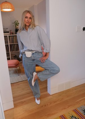 Amomento Recycled Cotton Denim - Light 