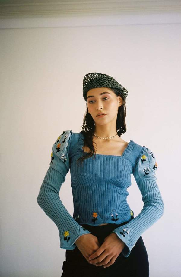 Cormio Selina Sweater - blue