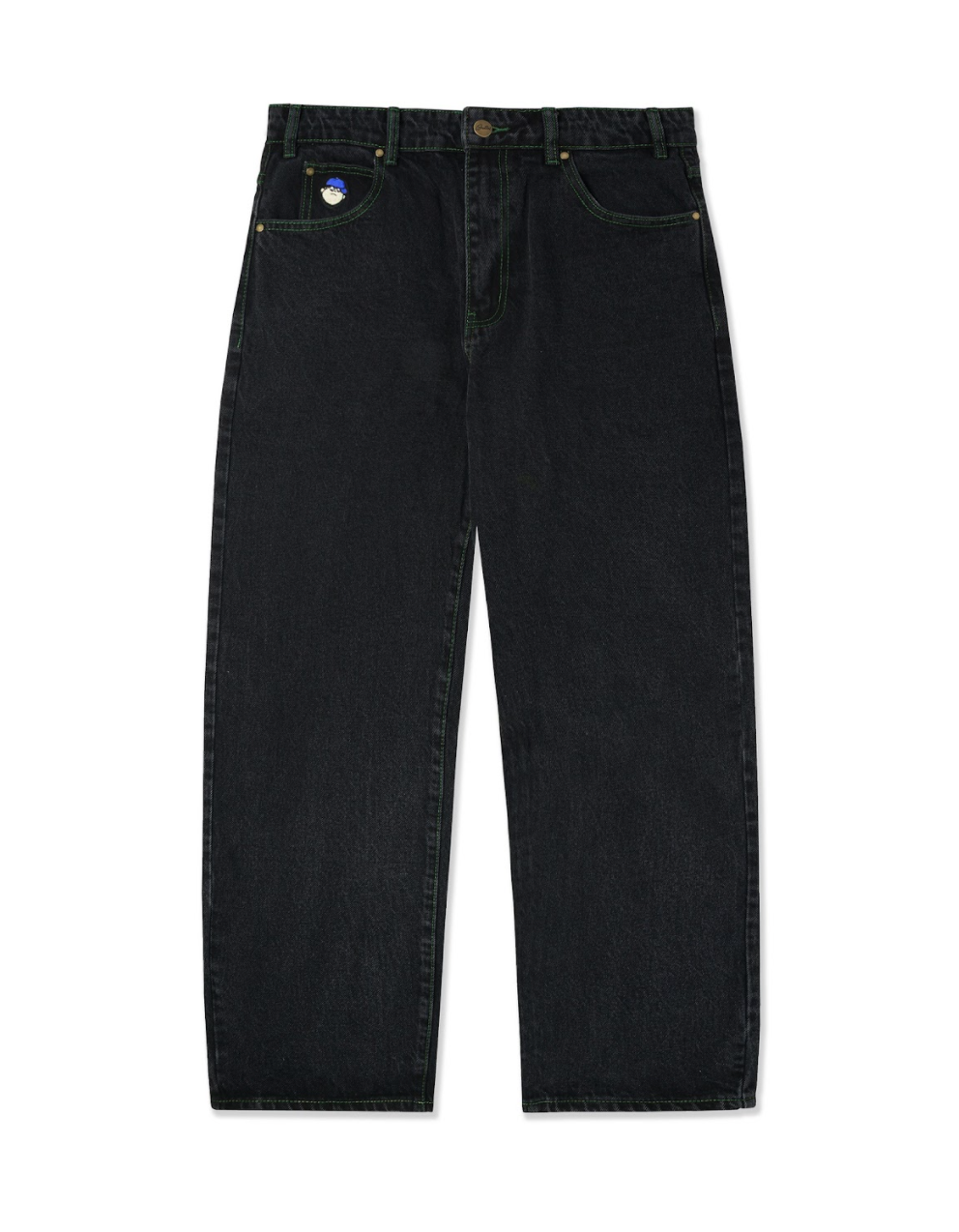 Butter Goods Santosuosso Denim Pants Washed Black Garmentory
