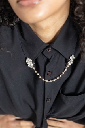 1950s Rhinestone Sweater Guard | Garmentory