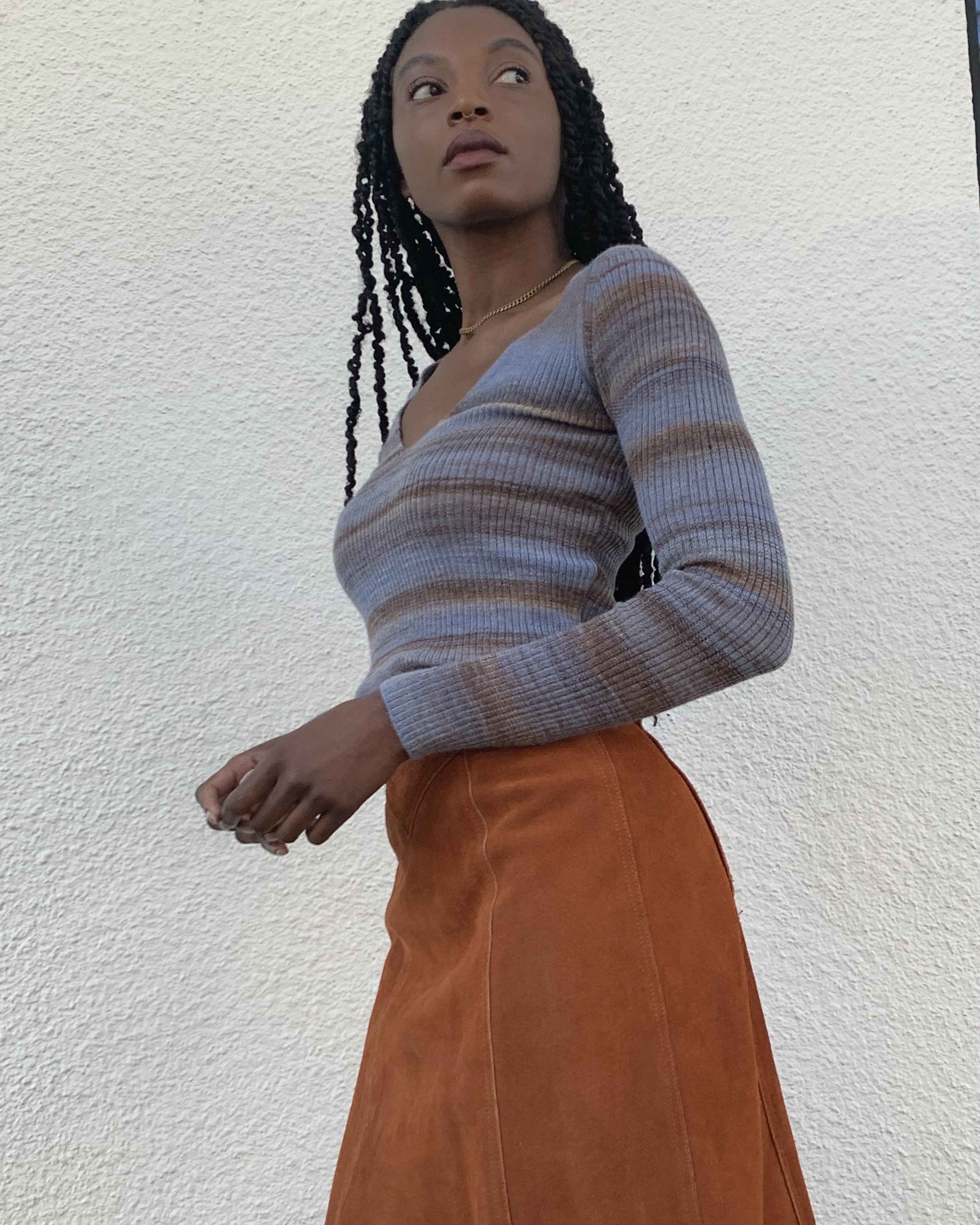 paloma wool concordia ニット Vネック Sサイズ 2way Paloma Wool Concordia Knit Sweater - Blue | Garmentory