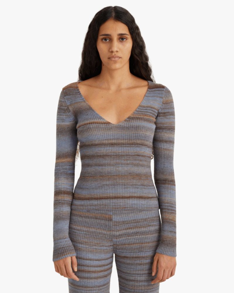 Paloma Wool Concordia Knit Sweater - Blue | Garmentory