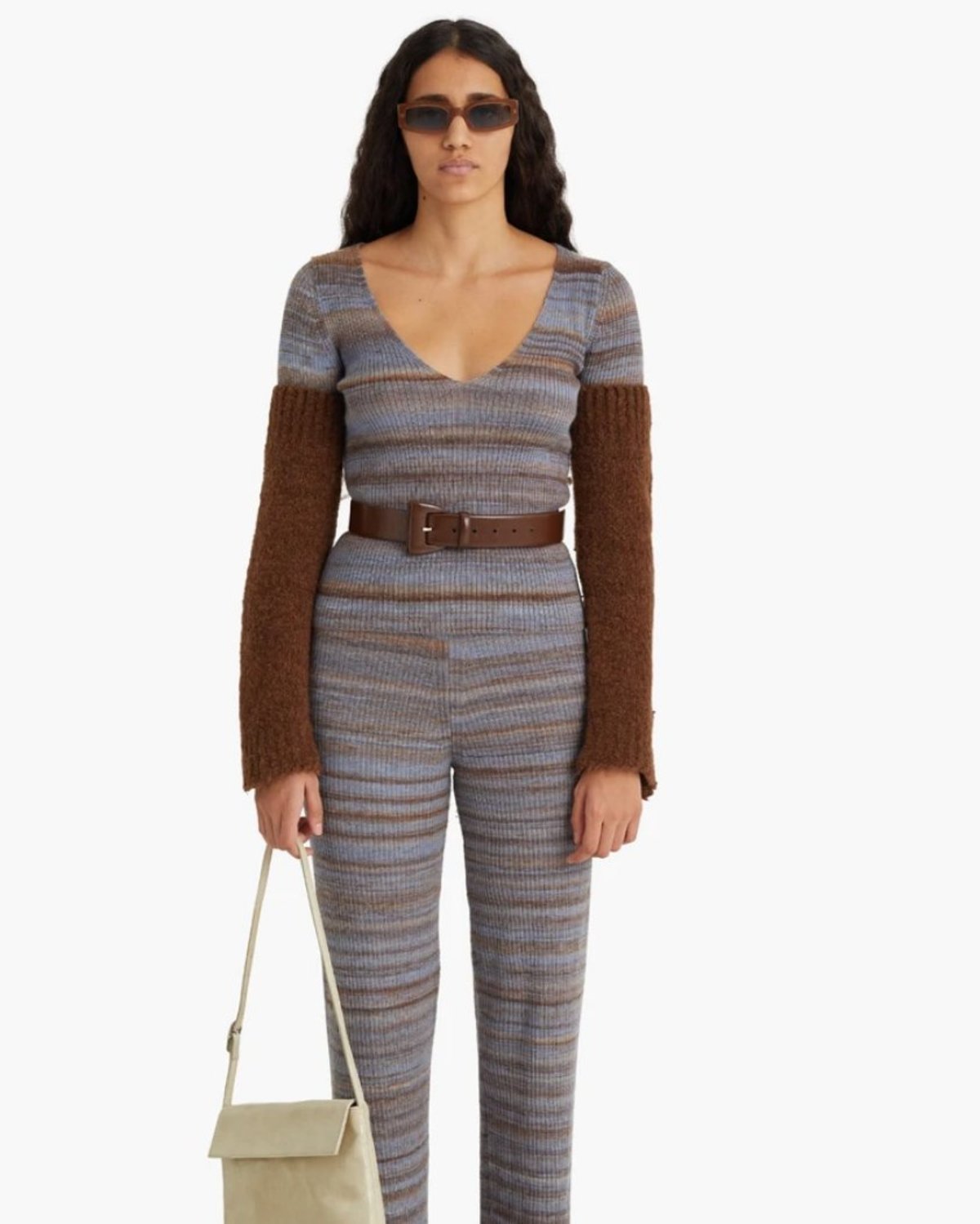 paloma wool concordia ニット Vネック Sサイズ 2way Paloma Wool Concordia Knit Sweater - Blue | Garmentory