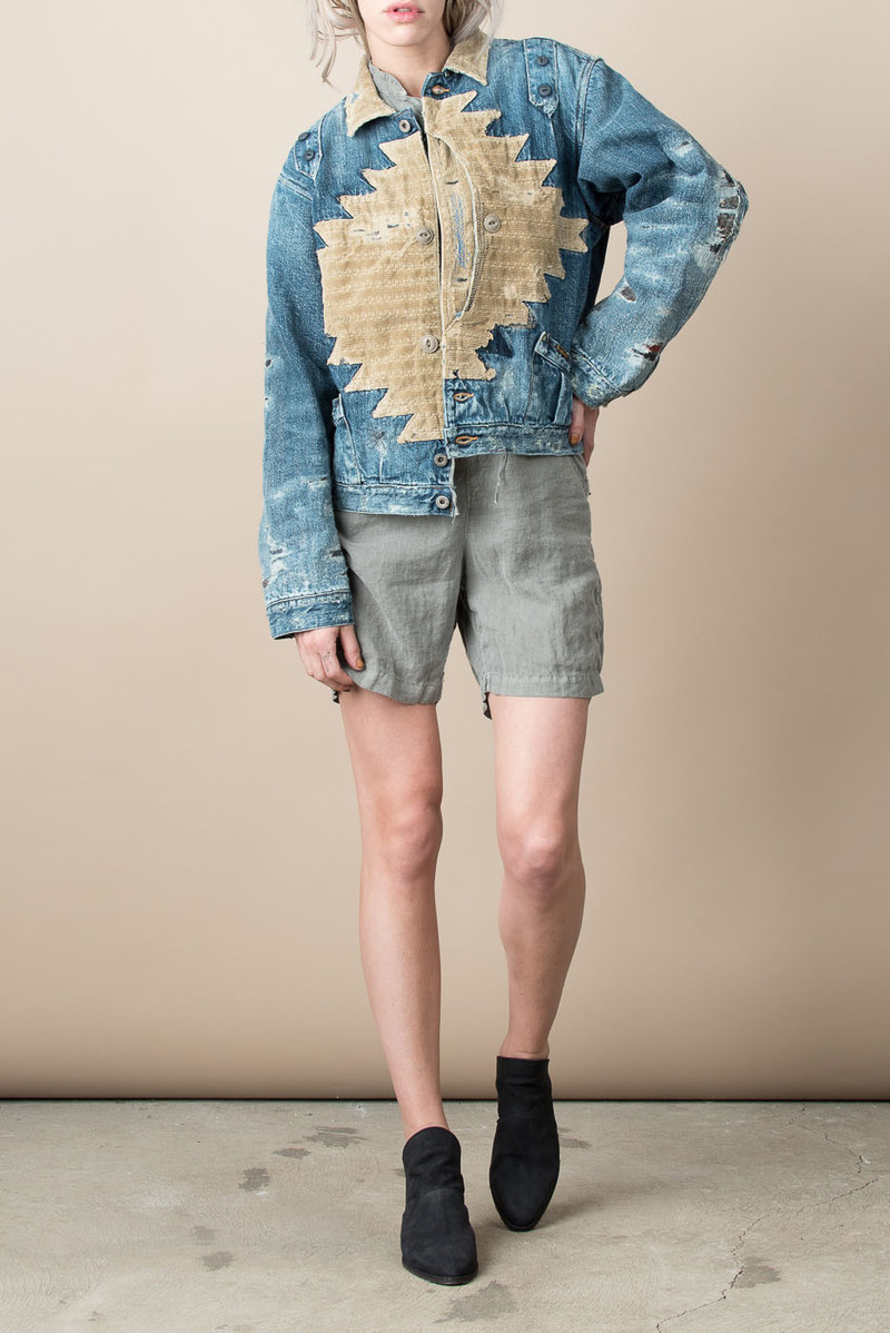 Kapital St. Domingo Thunderbird Jacket In Denim | Garmentory