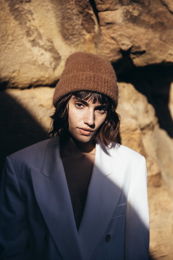 Janessa Leone Piper beanie - Whiskey | Garmentory display picture 1
