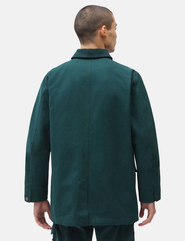 Dickies Reworked Chore Coat Ponderosa Pine Green Garmentory