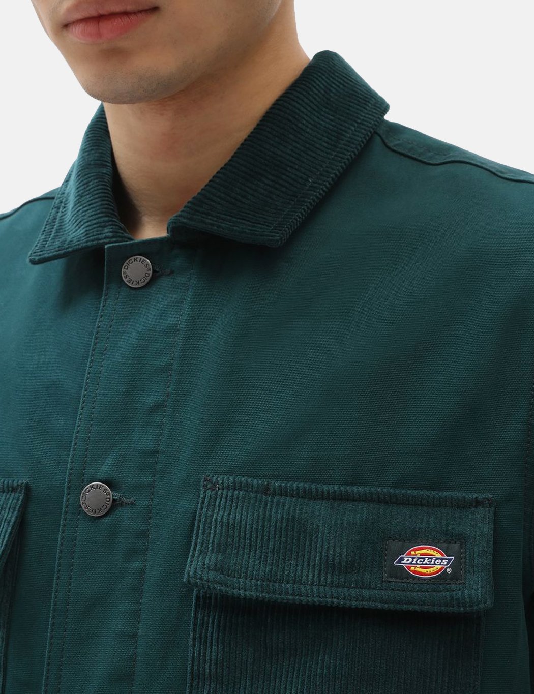 Dickies Reworked Chore Coat Ponderosa Pine Green Garmentory